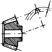 齒輪基本術語錐齒輪、準雙曲面齒輪及其齒輪副